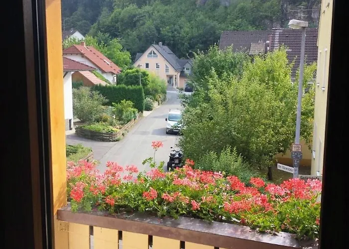 Waldzeit Goessweinstein, Sonnige Und Ruhige In Der Fraenkischen Schweiz Διαμέρισμα